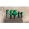 Image 2 : NEW 5 PIECE ROUTER BIT SET