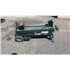 Image 1 : GREEN PNEUMATIC LOG SPLIITER TESTED WORKING
