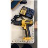 Image 8 : LOT OF CORDLESS TOOLS - RIDGID DRILL, DEWALT DRILLS, VARIOUS CHARGERS