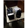 Image 2 : 2 VINTAGE LEATHER BAGS, DOLL HOUSE, TOASTER, CAN OPENER AND ELECTRIC KETTLE