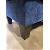 Image 8 : ALTHEA SOFA CHAISE DARK BLUE - RETAIL $999