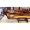 Image 2 : WOOD SAILING SHIP FIGURE