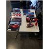 Image 1 : VINTAGE TOY CARS, RED RANGER 1990 FIGURE, SPIDERMAN MOTORCYCLE, CAR CALENDERS