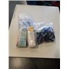 Image 1 : BAG OF SUNGLASSES, EYELASH CURLER, CLEANING CLOTHS