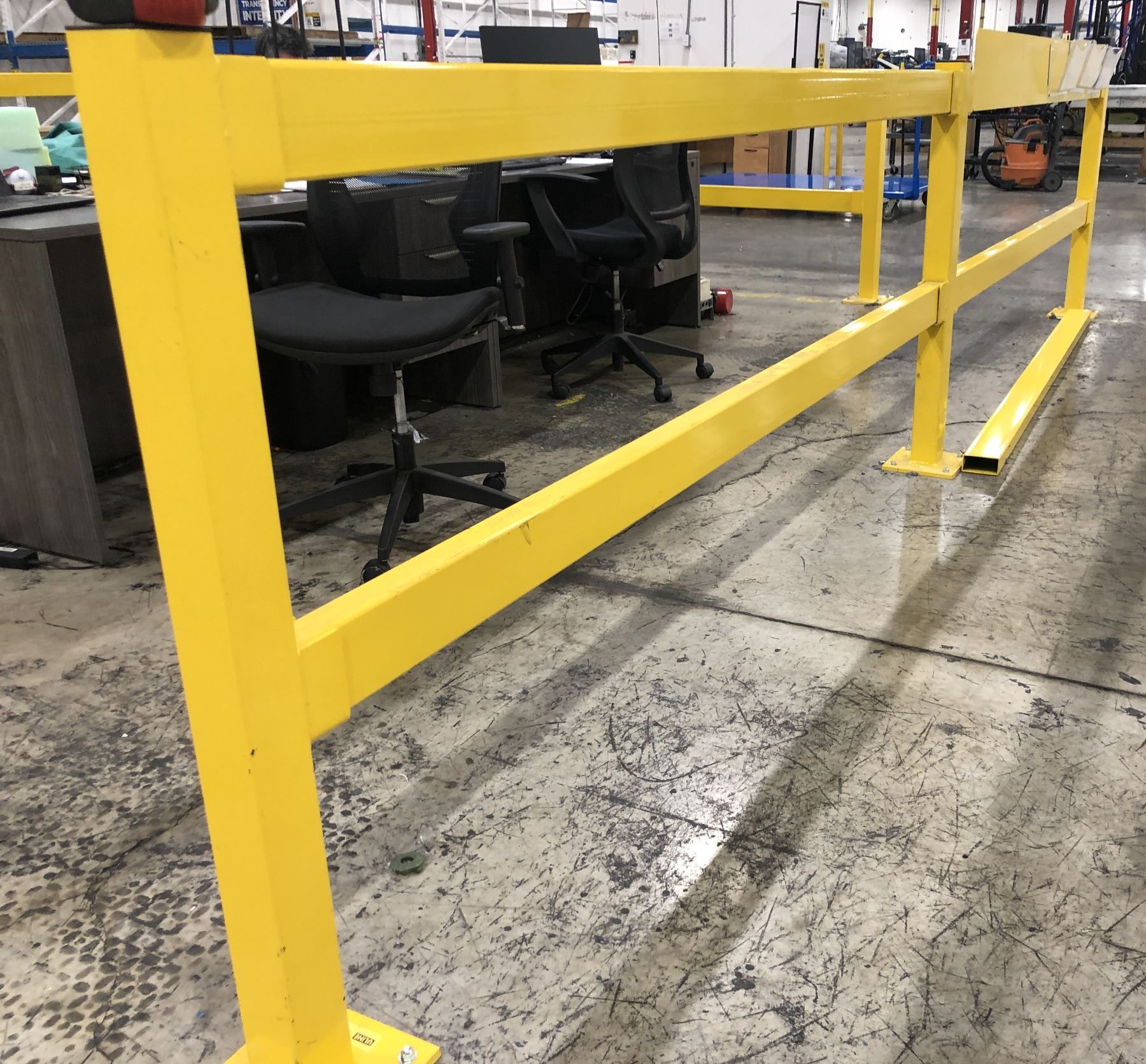 Uline - Light Duty Guard Rails - includes 12 vertical pcs (3ft. 6in ...