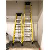 Image 1 : Group of 2 step ladders - 8ft & 6ft tall