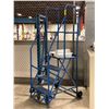 Image 1 : Commercial mobile step ladder - 4ft 3in tall