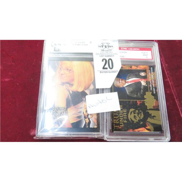 Trump And Spears Trading Cards (2)
