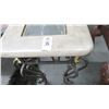 Image 2 : Iron Base Marble Glasstop Hall Table