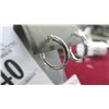 Image 2 : 14K WG Hoop Earrings