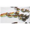 Image 1 : Metal School of 17 Fish Wall Décor - 72" x 25"