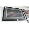 Image 1 : Framed Print Night Departure From Chicago - 24" x 35"