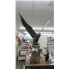 Image 1 : Hand Carved Wood Eagle Statue