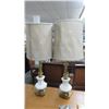 Image 1 : Glass Décor Table Lamp (Pair)