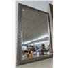 Image 1 : Ornate Grey Framed Beveled Mirror