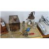 Image 1 : Shoe Shine Box, Vintage Mixer & Hand Drills