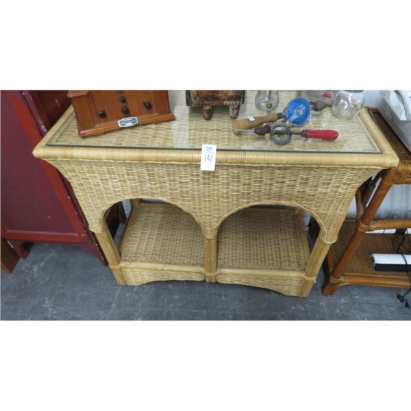 Wicker Hall Stand