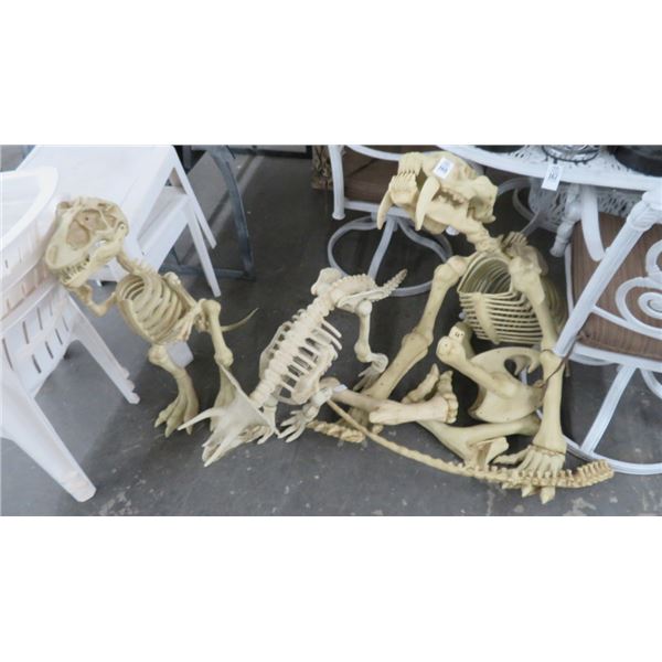 Plastic Dinosaur Skeletons (3)