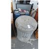 Image 1 : Vintage Metal Trash Can