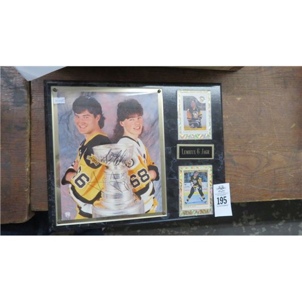 Lenxieux & Jags Autographed Hockey Photo