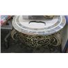 Image 1 : Round Ornate Metal Base Table (Damaged)