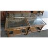 Image 1 : Rattan Glasstop Coffee & End Table Set