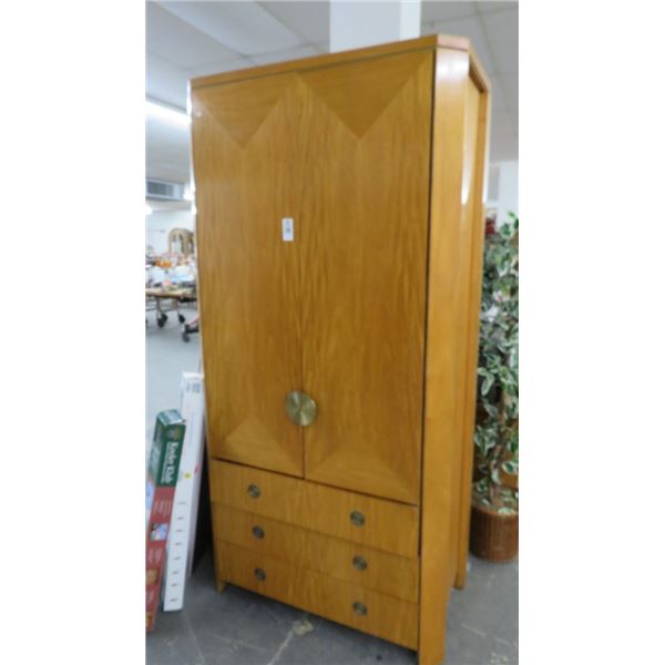 Baker Natural Wood 2 Over 3 Cabinet