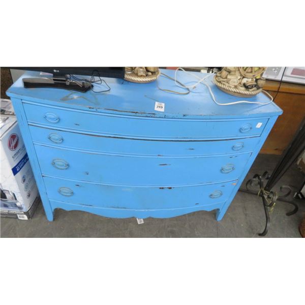 Blue Chest of Drawers