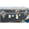 Image 3 : Black Steamer Trunk