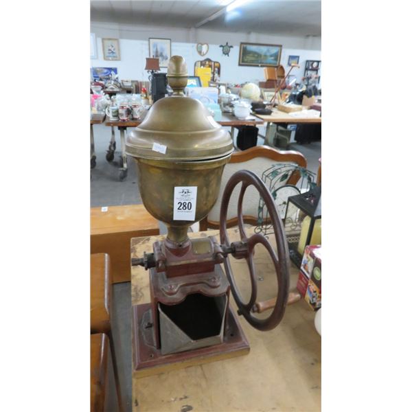 Antique Coffee Grinder