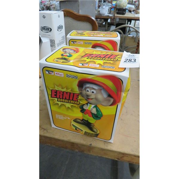 2-Kellogg's Ernie Bobble Heads - 2 X $