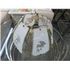Image 2 : Glass Top Table & Glass Panel Lamp Shade