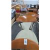 Image 2 : 3-Metal Mid Century Swivel Bar Stools - 3 X $