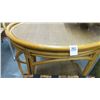 Image 2 : Rattan Stool, Side Table & Removable Top