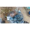 Image 2 : Artglass Sailboat, Mermaids, Bowl & Platter