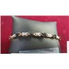 Image 2 : Sterling Silver Black Onyx Bracelet 12g