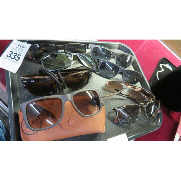 9-Ray Ban Sunglasses - 9 X $