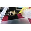 Image 2 : 14K YG CAT Ring Size 6 1.5g