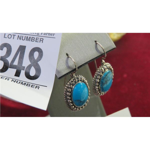 Sterling Silver Turquoise Earrings