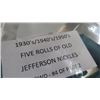 Image 2 : 5 Rolls of Old Jefferson Nickels