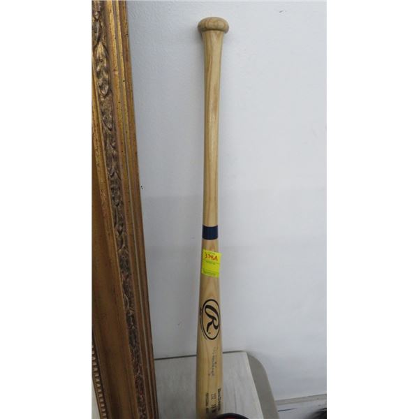 Autographed Baseball Bat Signed Willie Spangar