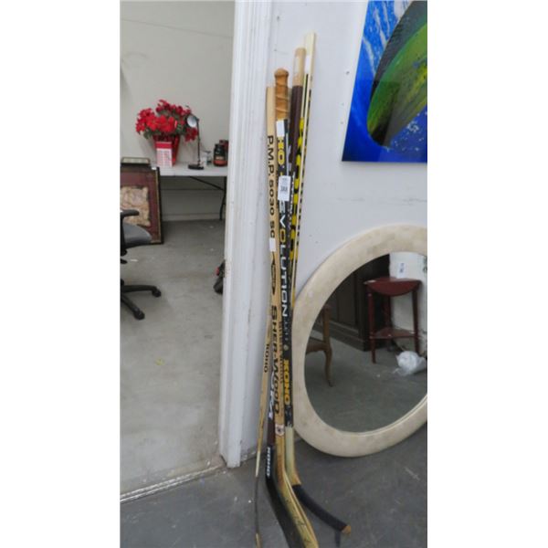 Autographed Hockey Sticks (5)