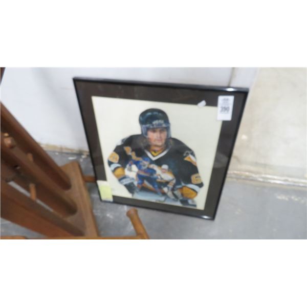 1998 Gamebook & Hockey Player Portrait Signed John Karniski