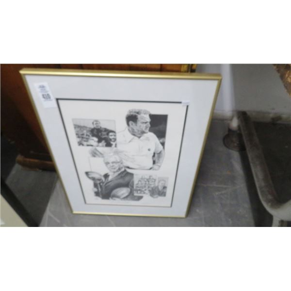 Chuck Nole/Art Rooney Hof Autographed w/COA