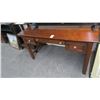 Image 1 : Mahogany 3 Drawer Desk