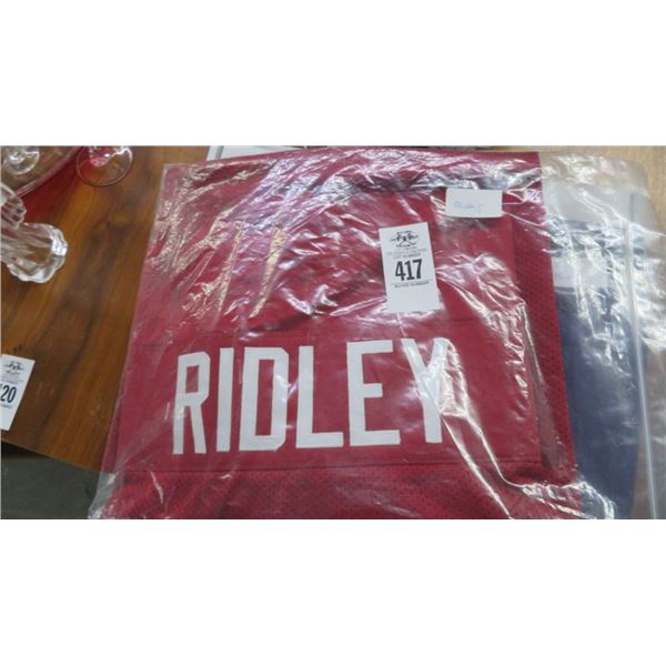 Ridley Autographed Jersey w/COA