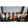 Image 1 : 7 Dwarfs Figurines (Rubber)  (No Snow White)
