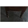 Image 3 : Antique Mahogany 6 Drawer Vanity Cabinet