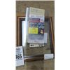 Image 1 : Framed Autographed Hockey Player Card & Bank Check