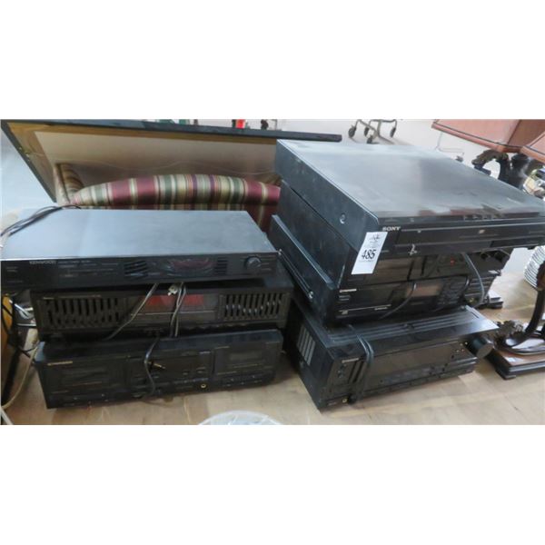Sony, Pioneer & Kenwood Stereo Components (7)